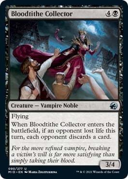 Bloodtithe Collector Card Front