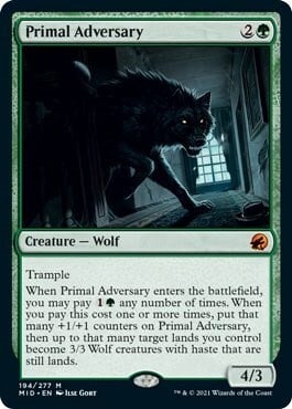Primal Adversary Card Front