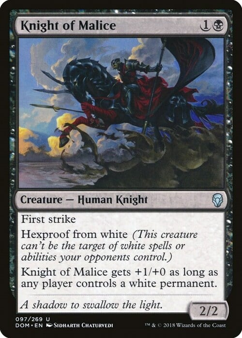 Knight of Malice Card Front