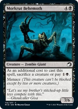 Morkrut Behemoth Card Front