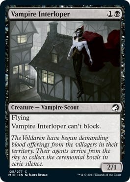 Vampiro Intruso Card Front