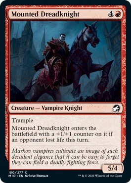 Mounted Dreadknight Card Front