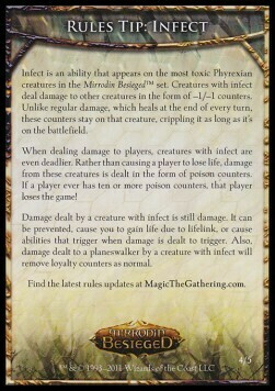 Rules Tip: Infect Card Front