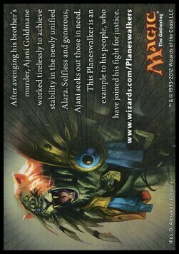 Tip: Planeswalkers Card Front