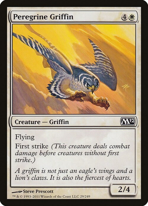Peregrine Griffin Card Front
