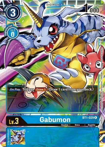 Gabumon Card Front