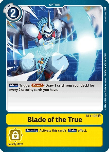 Blade of the True Card Front