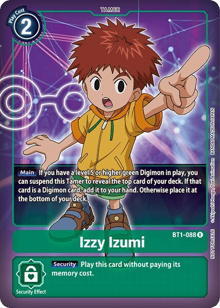 Izzy Izumi Card Front