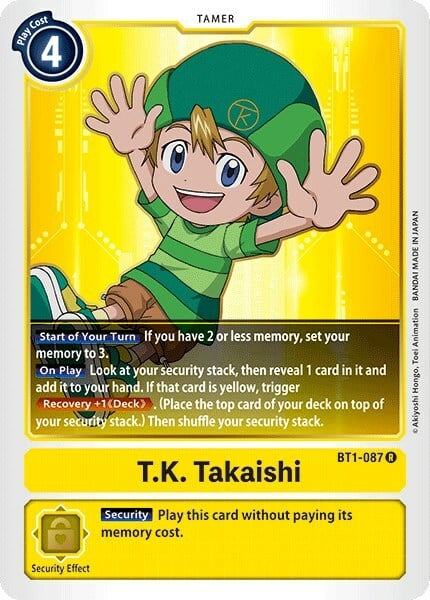 T.K. Takaishi Card Front