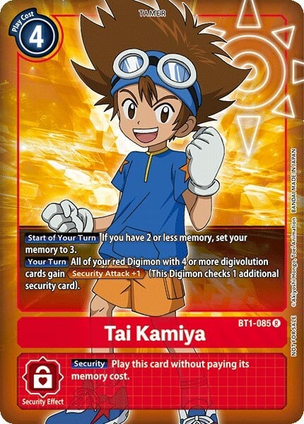 Tai Kamiya Card Front
