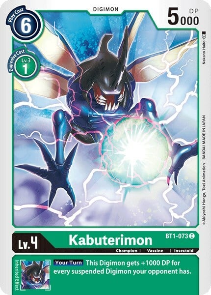Kabuterimon Card Front