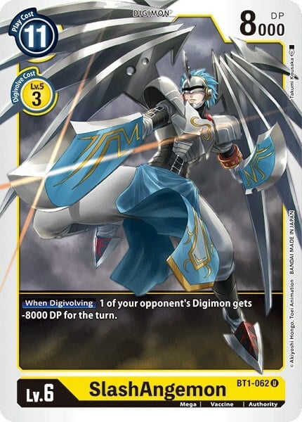 SlashAngemon Card Front