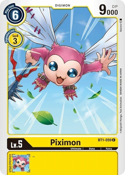 Piximon Card Front