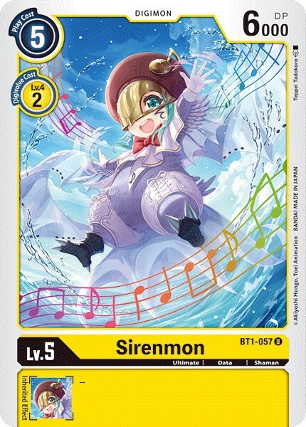 Sirenmon Card Front