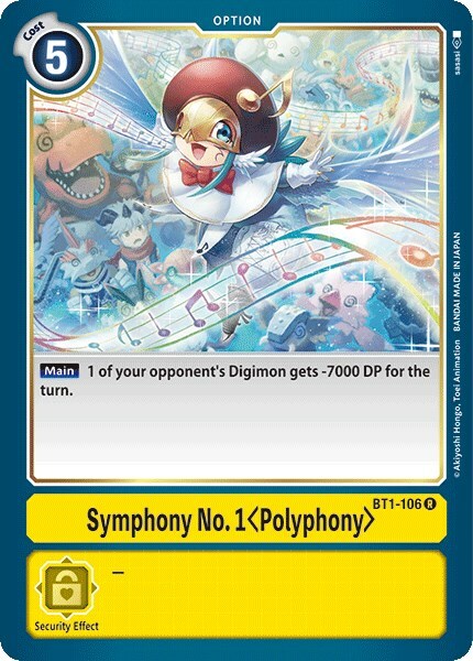 Symphony No.1 <Polyphony> Card Front
