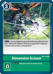 Dimension Scissor BT1-112