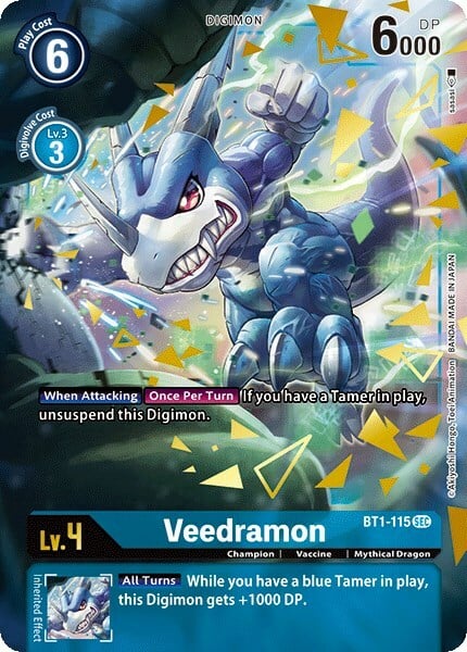 Veedramon Card Front