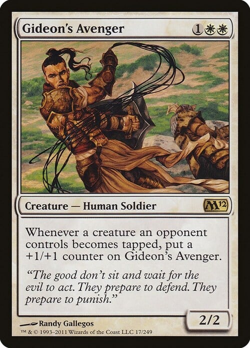 Gideon's Avenger Card Front