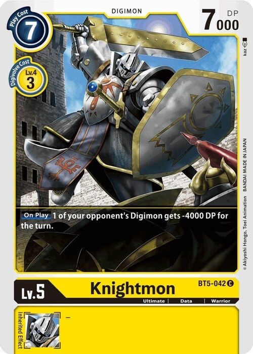 Knightmon Card Front