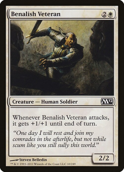 Benalish Veteran Card Front