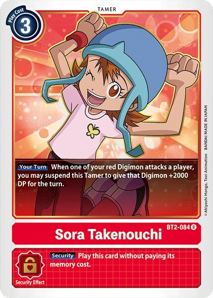 Sora Takenouchi Card Front