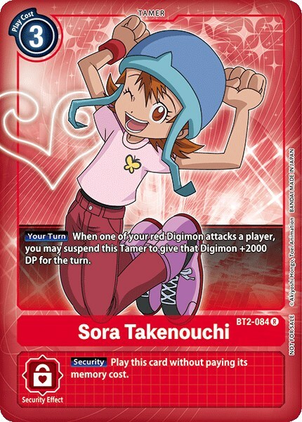Sora Takenouchi Card Front