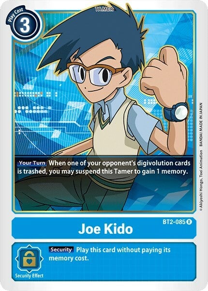 Joe Kido Card Front
