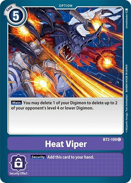 Heat Viper Card Front