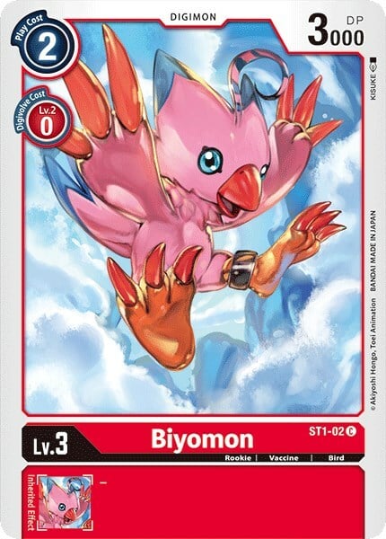 Biyomon Card Front