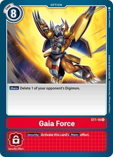 Gaia Force Card Front