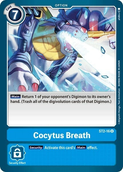 Cocytus Breath Card Front
