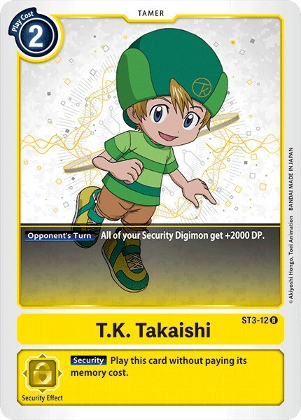T.K. Takaishi Card Front