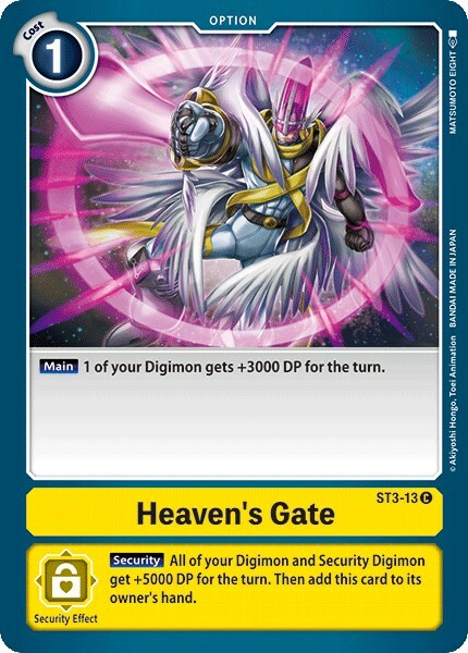 Heaven's Gate Card Front