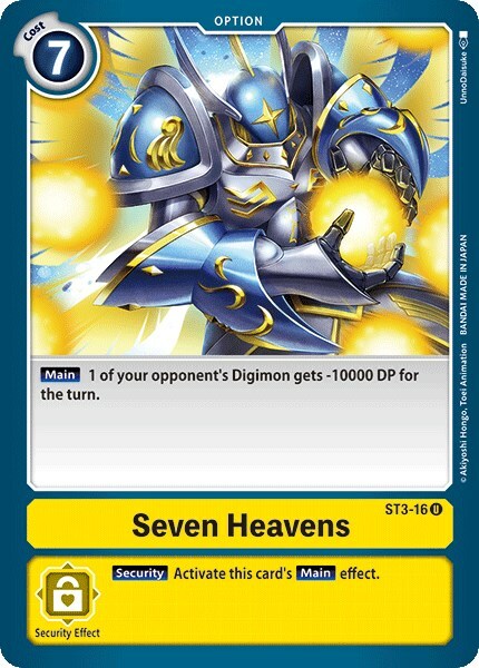 Seven Heavens Card Front