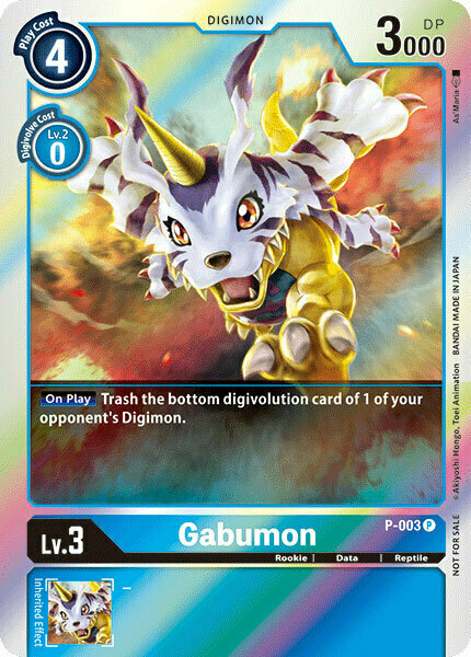 Gabumon Card Front