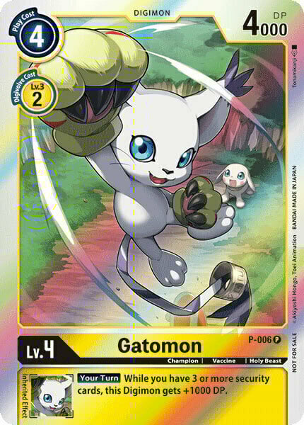Gatomon Card Front