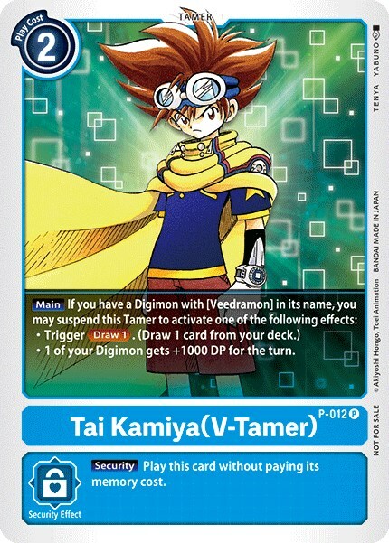 Tai Kamiya (V-Tamer) Card Front