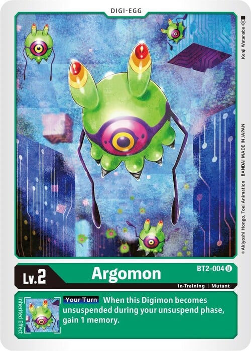 Argomon Card Front