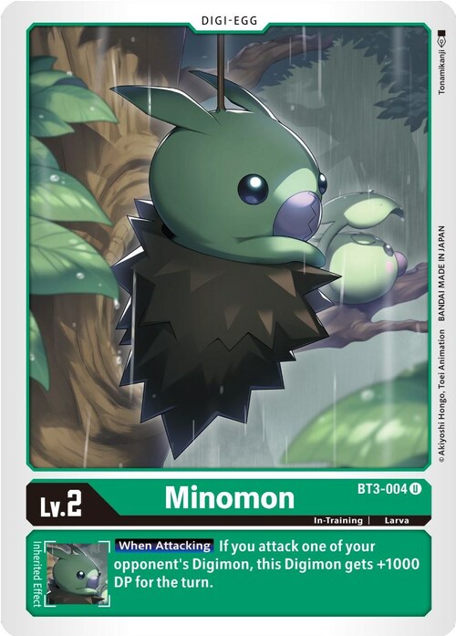 Minomon Card Front