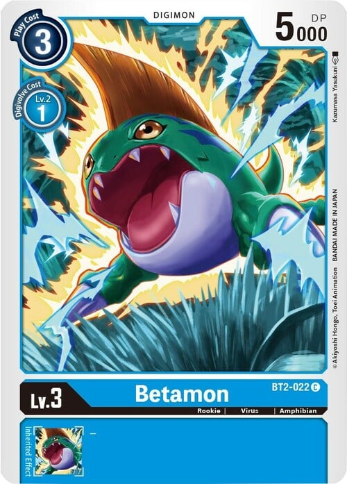 Betamon Card Front