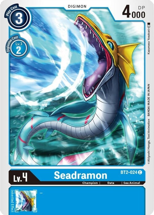 Seadramon Card Front