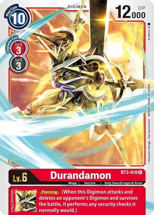 Durandamon Card Front