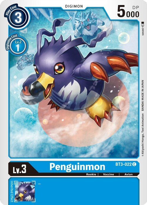 Penguinmon Card Front