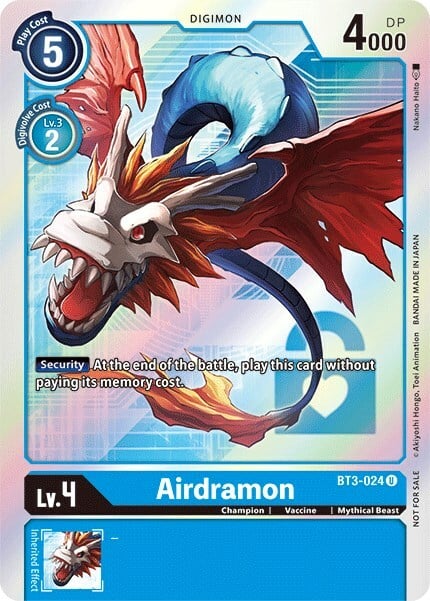 Airdramon Card Front