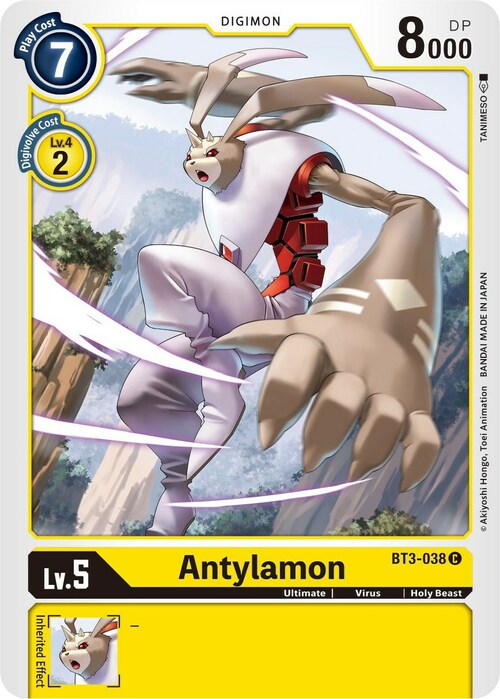 Antylamon Card Front