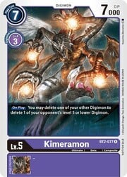 Kimeramon · Alternate Art BT2-077P1