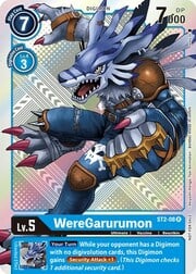 WereGarurumon · Official Tournament Pack Vol.2 ST2-08P1