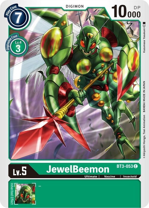 JewelBeemon Card Front