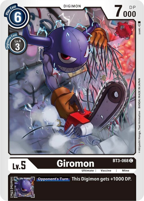 Giromon Card Front
