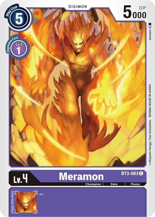 Meramon Card Front